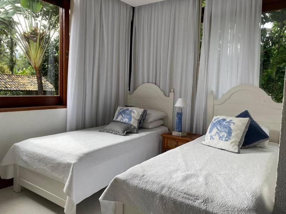 Casa Deliciosa Em Condo C/ Piscina Frente Ao Mar Sao Sebastiao  Buitenkant foto