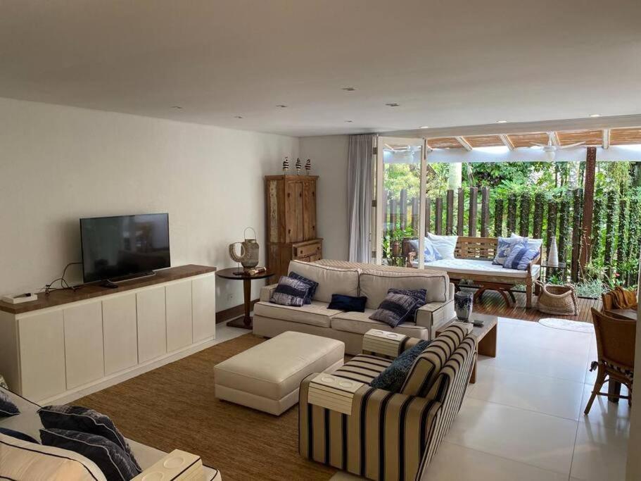 Casa Deliciosa Em Condo C/ Piscina Frente Ao Mar Sao Sebastiao  Buitenkant foto